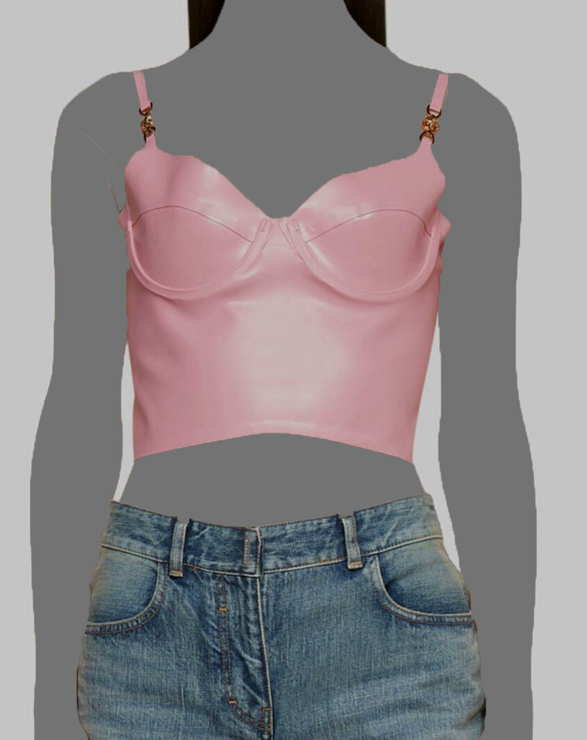 25SSアメリ 2WAY MIX PINK SHAGGY BUSTIER Amazon.com: HGps8w