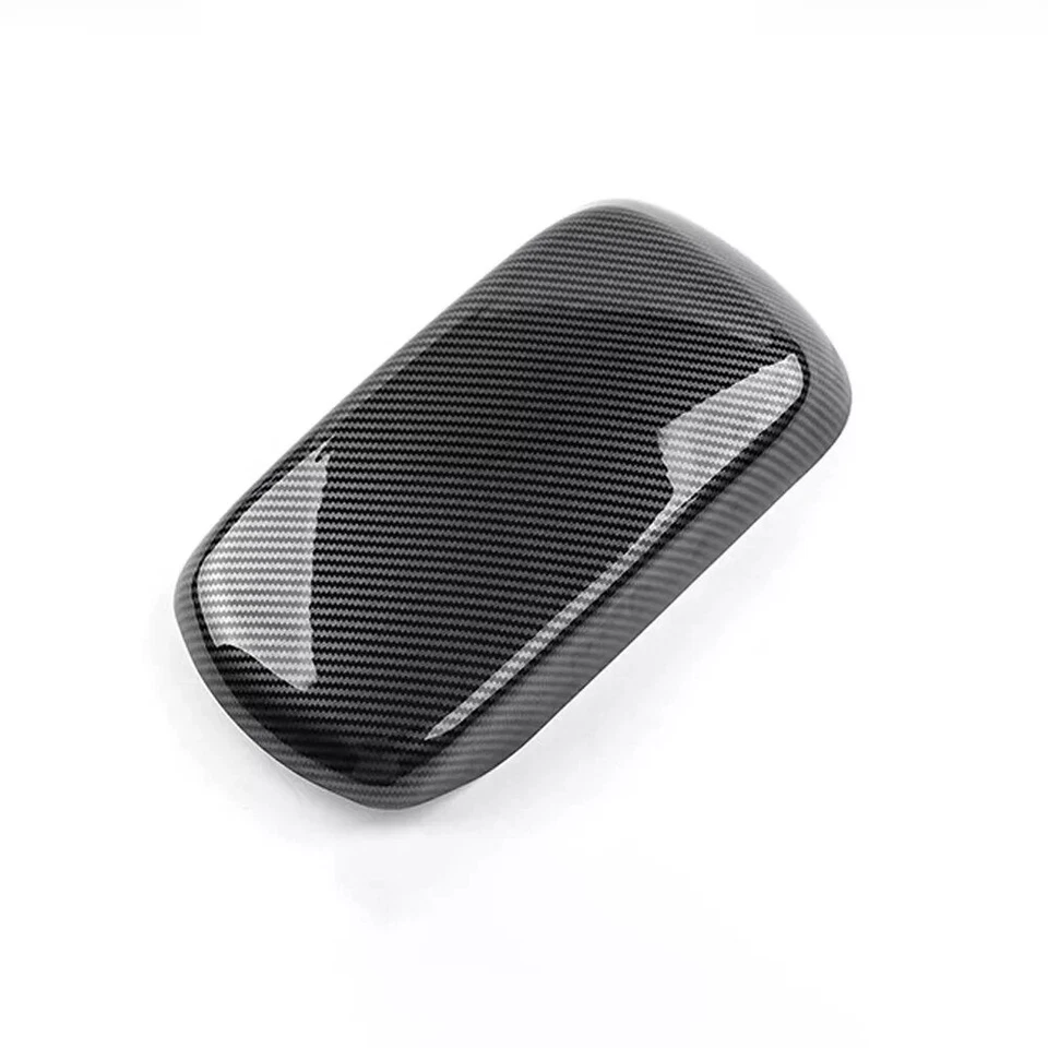 Cubierta de reposabrazos de consola central ABS de carbono almohadilla alfombrilla para Hyundai Veloster Foto 2 de 4