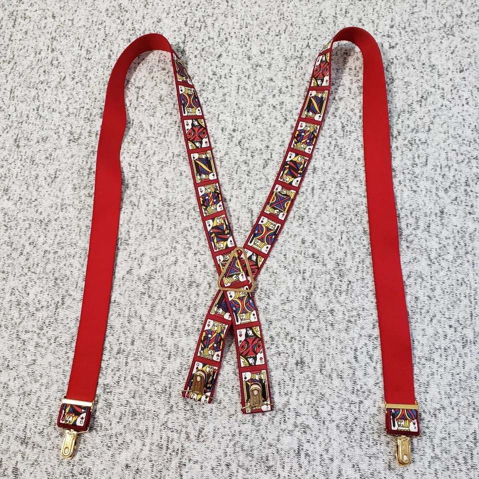 Tarjetas de juego reales CAS Alemania Occidental de colección elásticas de latón rojo Foto 3 de 4