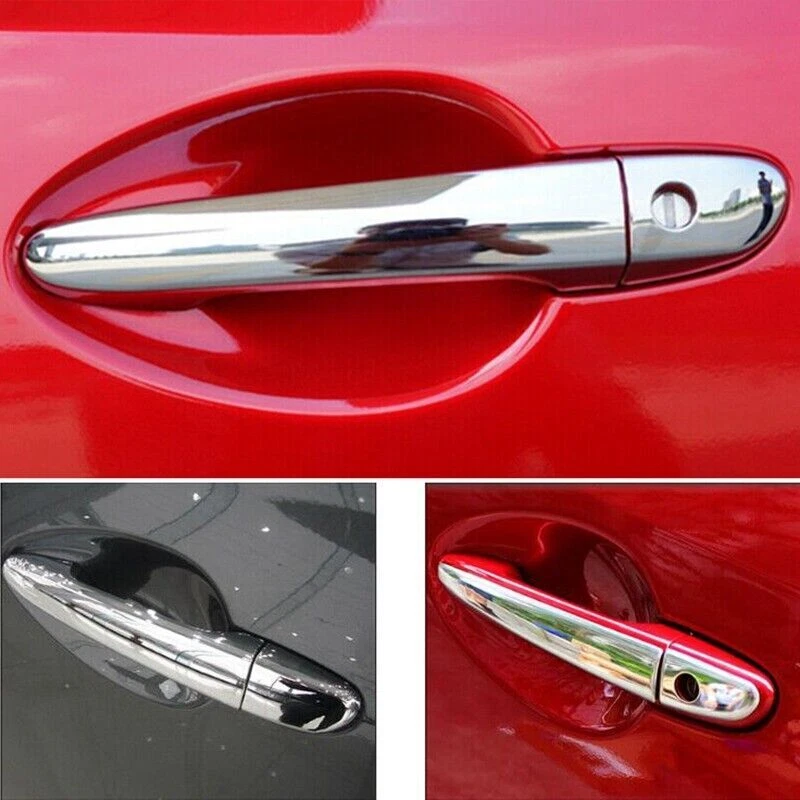 For Mazda 2 3 6 CX-3 CX-5 2013-2021 Car Exterior Door Handle Covers Trim Chrome - Image 2 of 4