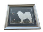 New ListingOriginal Metal/Mixed Media Tibetan Mastiff Framed Art Picture