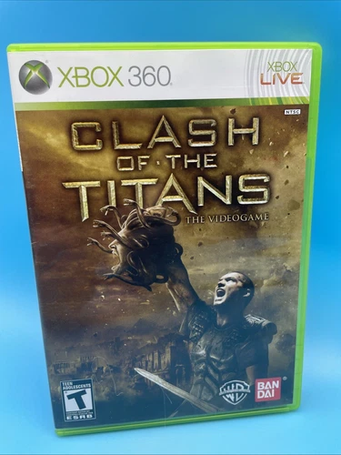 Clash of the Titans: The Videogame ~ Xbox 360 (Bandai, 2010) Complete, VG Cond