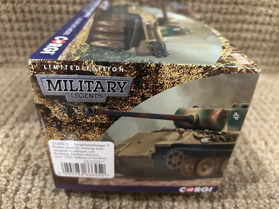 Corgi 1:50 Panther Ausf D, N. Bavaria - Defense of Reich April 1945, No. CC60215 - Image 2 of 4