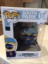 Funko Pop! South Park Cartman Officer Motorcycle Cop Deputy #17 Animation