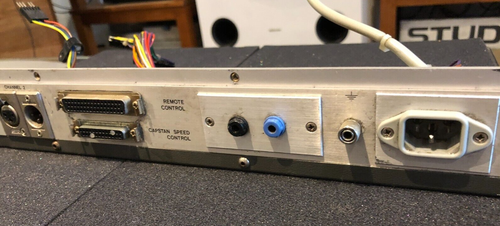 BACK CONNECTION PANEL FOR MAGNETOPHONE STUDER A67 & B67 - Photo 3/5