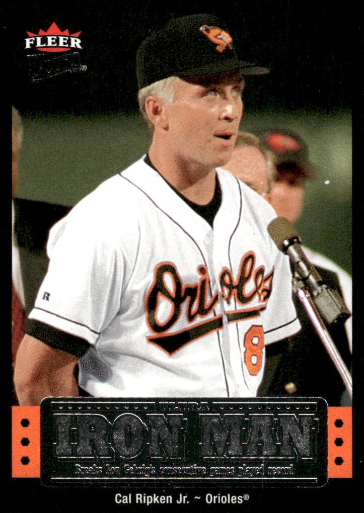Cal Ripken Jr. Baltimore Orioles #UIM-41 2007 Ultra Iron Man Baseball Card