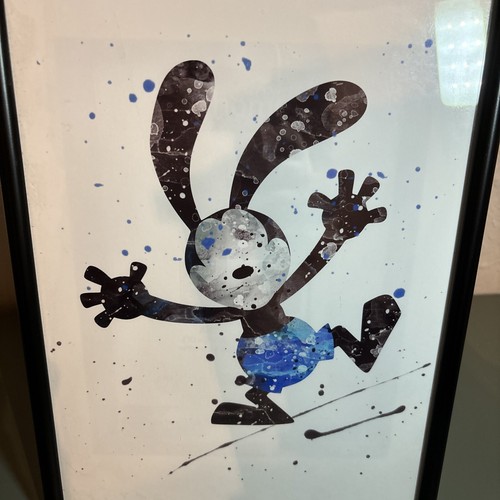 Mickey Mouse Oswald Framed Print Picture - Picture 2 of 3