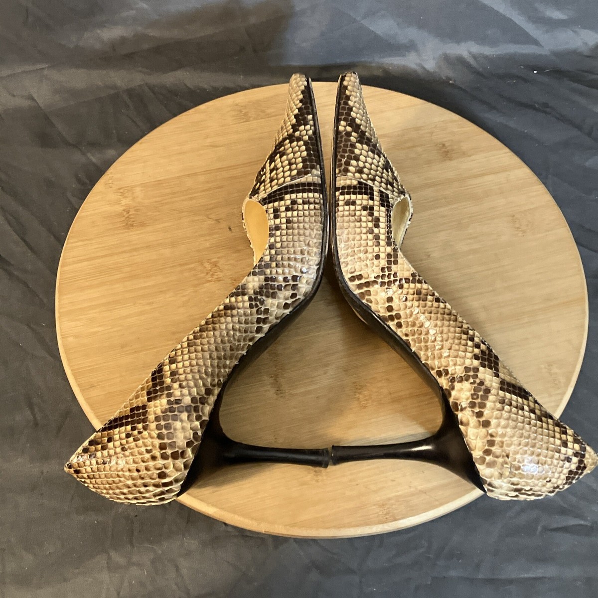 Giuseppe Zanotti Vintage Pumps Womens 8.5/38.5 Brown Tan Giuseppe Zanotti Vintage Pumps Womens 8.5/38.5 Brown Tan
