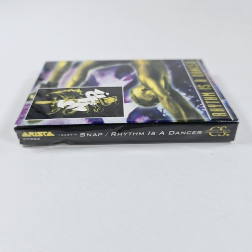 Snap - Rhythm Is A Dancer Cassette Single SEALED Arista - Picture 3 of 4