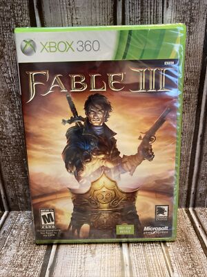 Fable III (Microsoft Xbox 360, 2010) Factory Sealed