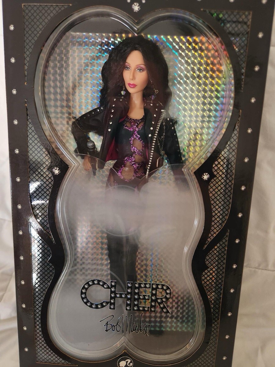 NIB! CHER Doll Barbie Collector Black Label by Bob Mackie K7903