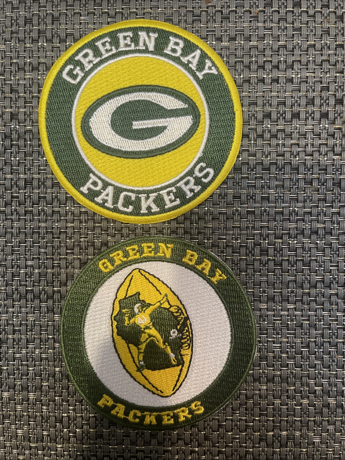 (2) Green Bay Packers Vintage Embroidered Patches Patch Lot 3”x 3” | eBay