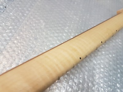 90's FENDER STRATOCASTER MAPLE NECK - SOFT V SHAPE - FLAMED