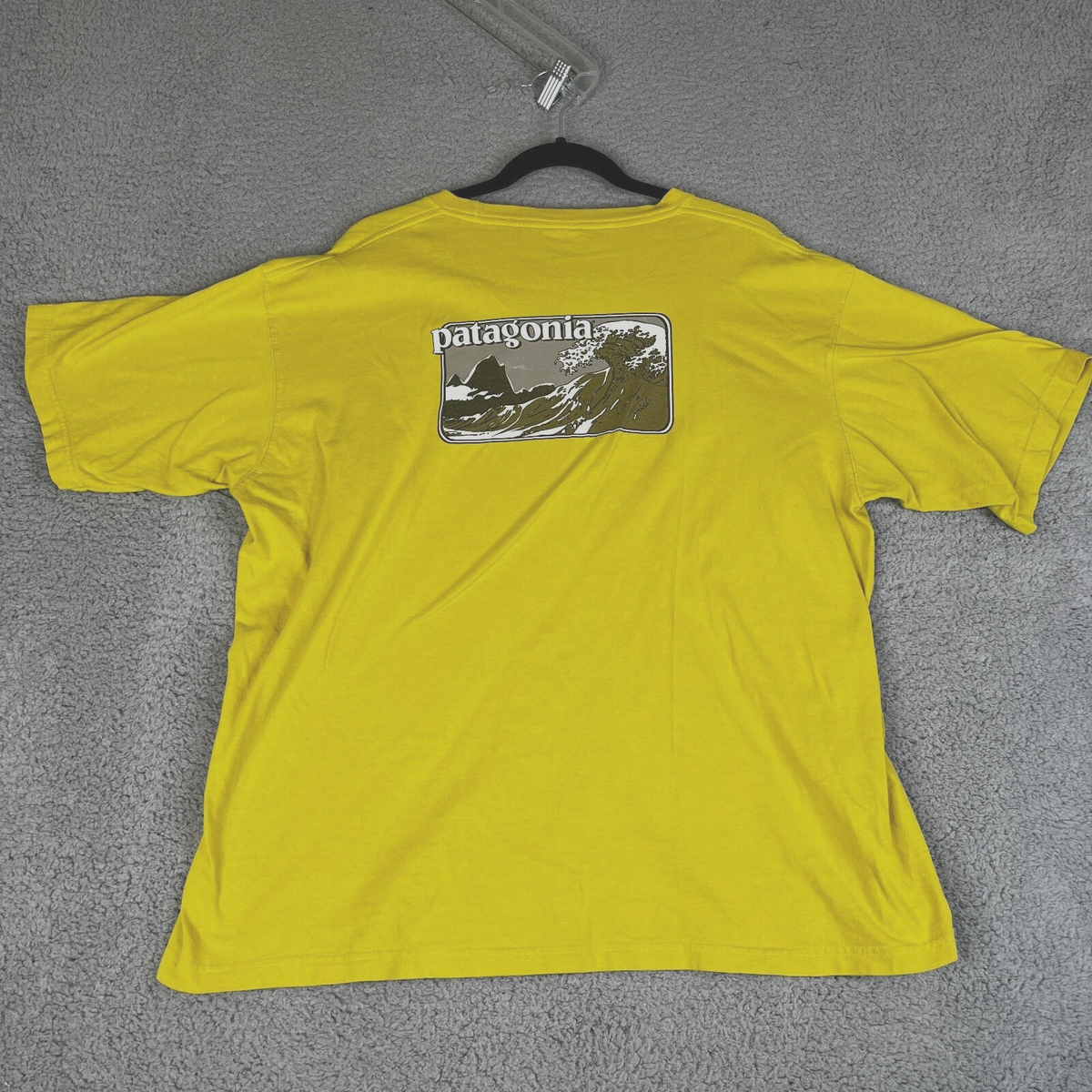Vintage Patagonia Hokusai Wave Beneficial T Shirt Mens Large