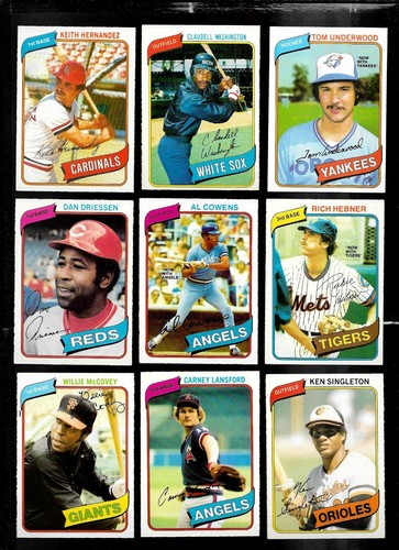 1980 OPC 80 O PEE CHEE TOPPS MLB BASEBALL CARD 126-250 SEE LIST - Picture 108 of 257