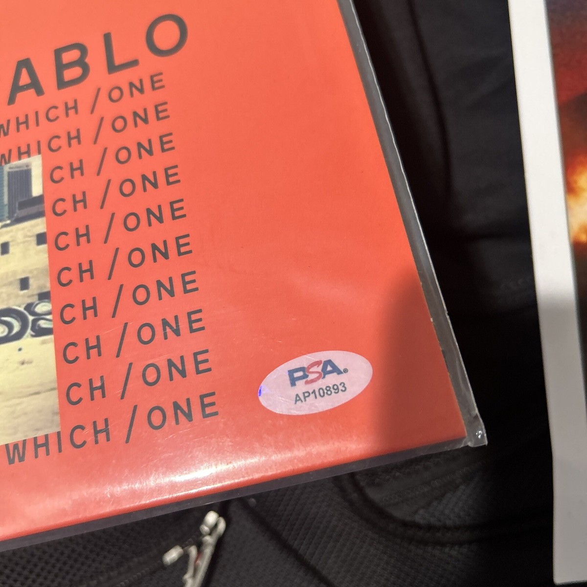 Kanye West Signed Autograph The Life of Pablo Vinyl Record Album