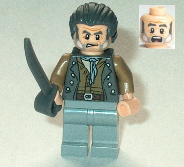 PIRATES OF THE CARIBBEAN #06 Lego Joshamee Gibbs w/sword NEW 4184 Genuine Lego | eBay