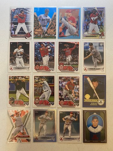 Diamondbacks - 16 Karten Lot - LALAWLAR, GONZALEZ, Rookies +