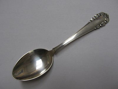 Lily of the Valley by Georg Jensen Sterling Silver Salt Spoon 3 1//4/"