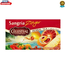 Celestial Seasonings Herbal Tea, Sangria Zinger, 20 Count
