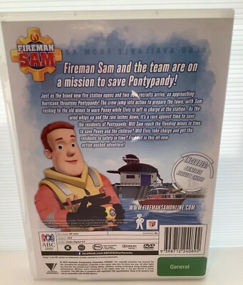 Fireman Sam Heroes Of The Storm Movie DVD 2014 PAL R4 ABC Kids
