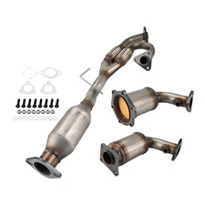 3Pcs Catalytic Converter Left+Right+Rear For 2003-2007 Nissan Murano 3.5L V6 