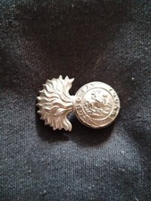Northumberland Fusiliers Volunteer Collar Badge 2nd Hexham 3rd Newcastle Pre1908