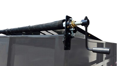 Dump Trailer Tarp System 6'6'' x 15' Manual Dump Truck. SHIPS FREE INCLUDES TARP