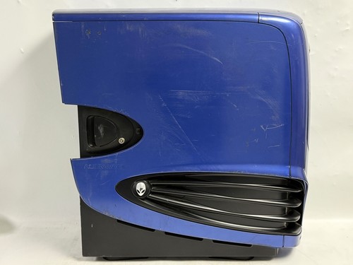 Vintage  Alienware Area 51 PC Blue  Predator Case w/ Power Supply & DVD/Floppy - Picture 7 of 18