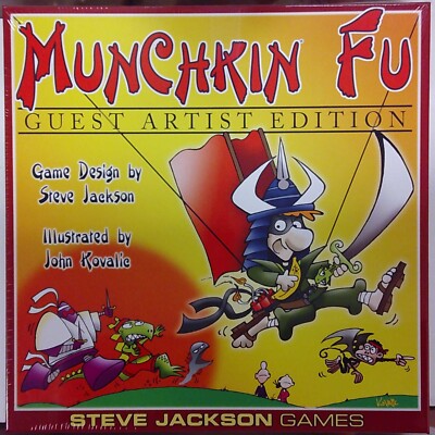 MUNCHKIN: MUNCHKIN FU GUEST ARTIST EDITION  (SJG 1517)