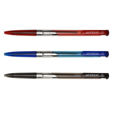 10x SKB IB-101 ESSAY Retractable Pen 0.4 mm Black Blue Red Pens