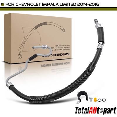 Pump To Gear Power Steering Pressure Line Hose Assembly - Compatible with 2006 - 2011 Honda Civic 2007 2008 2009 2010