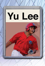Hao Yu Lee Artist Signed Baseball Art Card 1/10