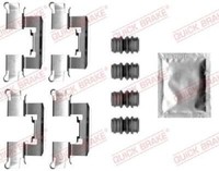Original Quick Brake ZubehöRsatz Scheibenbremsbelag 109-0062 FüR Mazda Opel