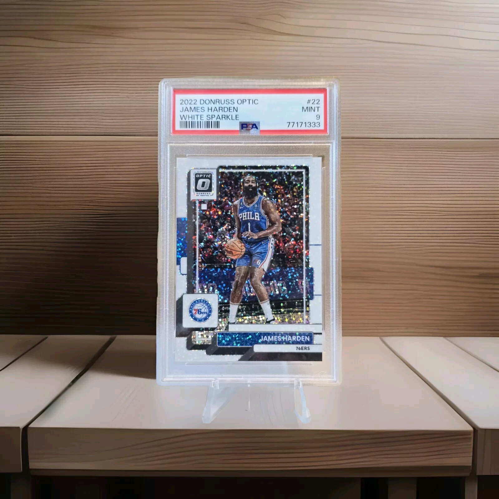 2022-23 Donruss Optic White Sparkle #22 James Harden