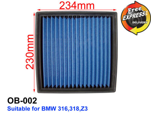High-Flow Drop-in Stock Replacement Simota Air Filter for BMW 318,316,Z3, OB-002 - Picture 1 of 8