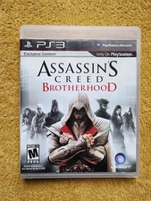Assassin's Creed Brotherhood (Sony PlayStation 3, 2010) PS3 CIB w/ Manual 
