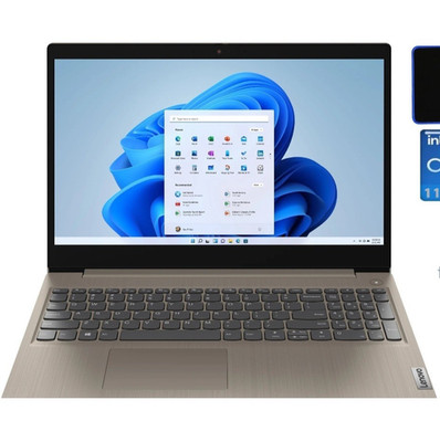 Lenovo 15.6'' FHD Touch Laptop i3-1115G4 8GB 256GB SSD Win 11 Arctic