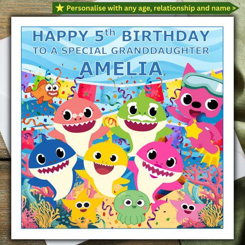 BABY SHARK personalised