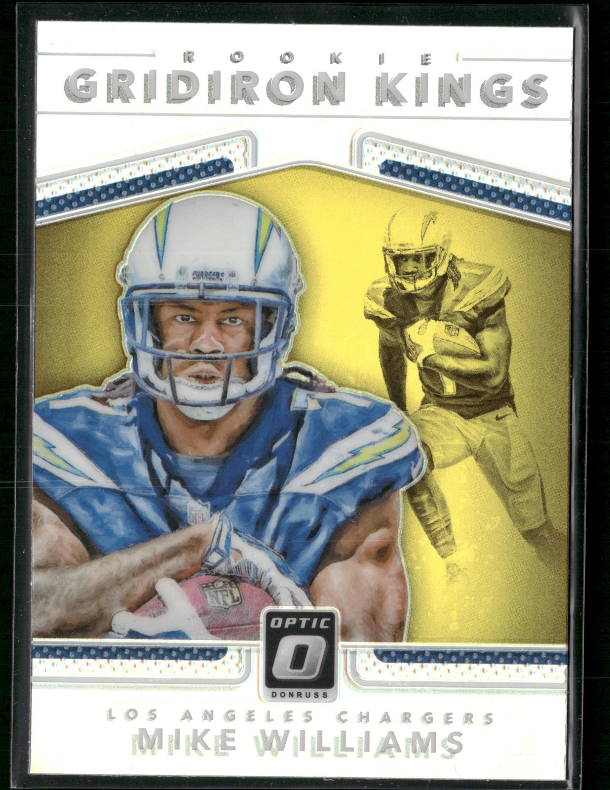 2017 Donruss Optic #18 Mike Williams Rookie Gridiron Kings