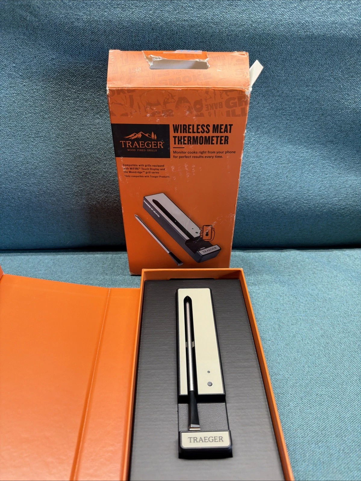 Traeger Wireless Meat Thermometer WiFi Compatible Grill - NEW
