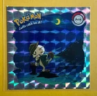 MEOWTH FORMAL GQ BOWS 1999 POKEMON ARTBOX SERIES 1 SILVER PRISM HOLO STICKERS NM