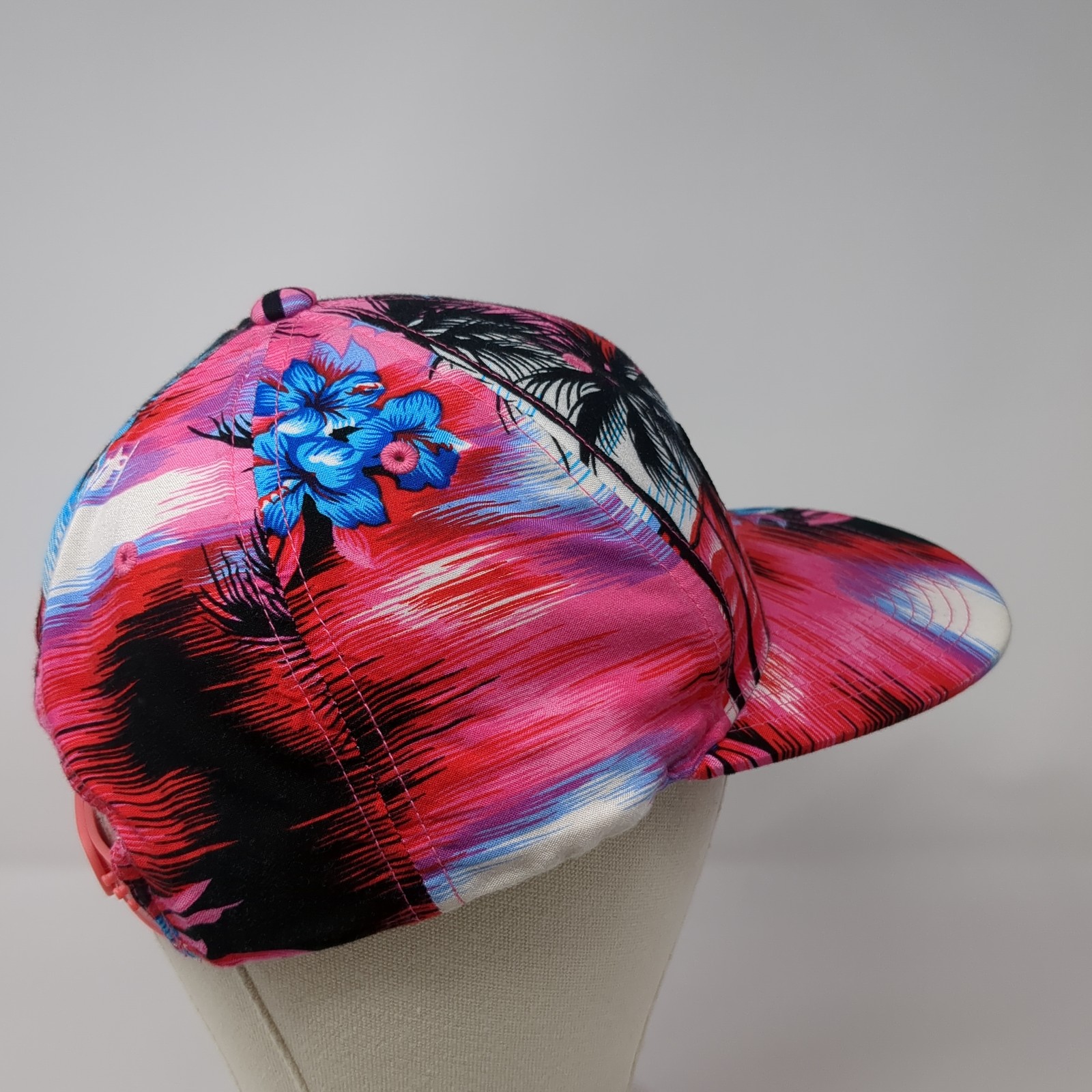 Double Portion Snapback Hat Multicolor One Size E… - image 5