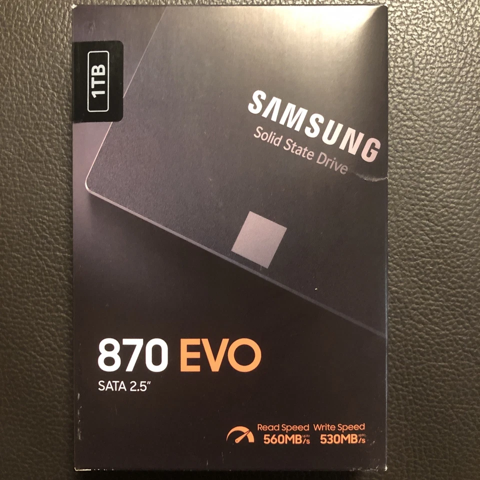 interne SSD Festplatte Samsung 870 EVO 1TB - 2.5 Zoll SATA ( Original Samsung )
