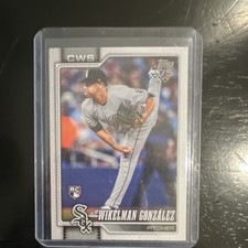 Topps 2026 Series 1 Wikelman Gonzalez Rookie #167 Chicago White Sox Card