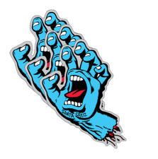 Santa Cruz Screaming Hand 3 PC HQ Weather Resistant Sticker Set