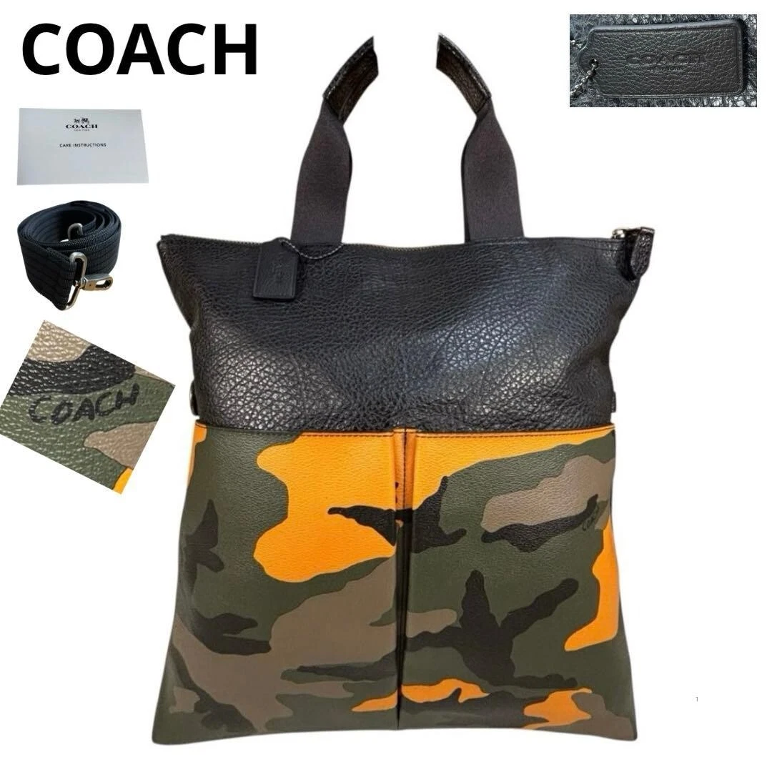 Coach 迷彩手提包和女士手提包| eBay