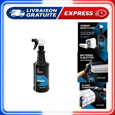 Errecom Clima-Net 1L Nettoyant pour Climatisation & Filtres A/C - Photo 1/4