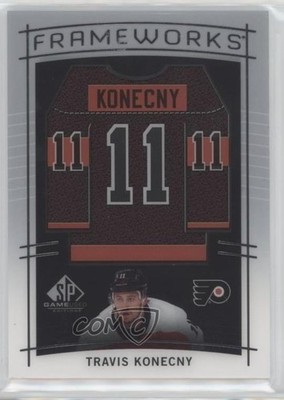 2024-25 Upper Deck SP Game Used Frameworks Travis Konecny #F-TK 1b6y
