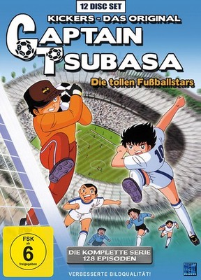 Captain Tsubasa - Die tollen Fußballstars - Die komplette Serie # 12-DVD-BOX-NEU